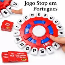 Jogo De Palavras Stop Em Português Adedonha Temporizador Tabuleiro Teclas E Letras Educativo Infantil Interativo Caça Pa