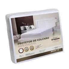 Protetor Colchão Impermeável Ortobom Casal Padrão 1,90m comp. x 1,40m larg. x 30cm alt.