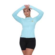 KIT 2 Camisa Térmica Proteção UV Feminina Proteção Solar Moda Praia Verão