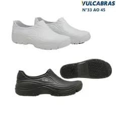 SAPATO SEGURANÇA EVA VULCABRAS ANTIDERRAPANTE E IMPERMEÁVEL SUPER LEVE N°33 AO N°45