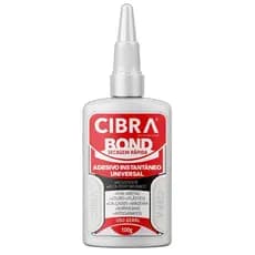 COLA UNIVERSAL CIBRA SUPER ADESIVO 100G COLA INSTANTANEA SECAGEM RAPIDA
