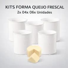 FORMA QUEIJO FRESCAL ARTESANAL 1KG INJESUL FORMAS EM PEAD QUEIJO MINAS/CANASTRA/RICOTA/MINEIRO