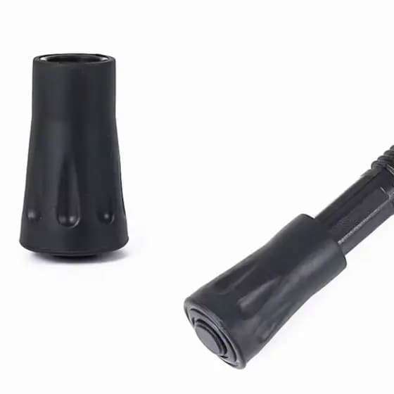 Ponteira de Borracha para Bengala ou Bastão de Trekking – Antiderrapante e Resistente