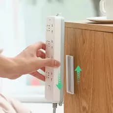 Suporte Para Filtro De Linha Parede Roteador Sem Furo Fixador Adesivo Multiuso