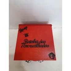 Rainha das 7 Encruzilhadas caixa Organizador de mdf  Pombogira para Joias, Bijuterias, Guias, Colares, Aneis  Pulseira