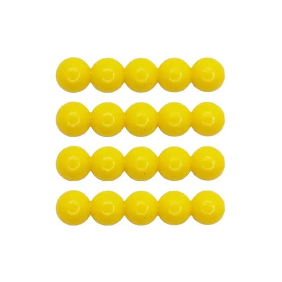 20 esferas/miçangas soft 10 mm similar à bolinha Jamel para pesca de carpa