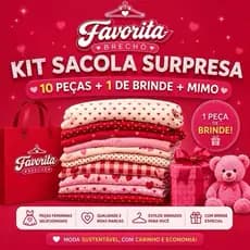 10 Peças Femininas Brechó Premium | Sacola Surpresa | Uso Próprio ou Revenda | Escolha o tamanho ESTOQUE LIMITADO