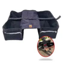 Alforge Moto Cachorro Locco Lona para Motoboy Laterais motocicleta Jornal Entregas