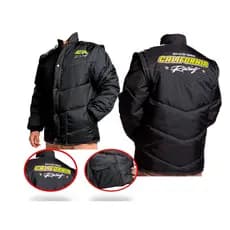 Jaqueta Califórnia Racing Life CR  Amarelo Masculino  Motoboy Motoqueiro