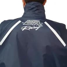 Capa De Chuva California Racing Nylon Forrada CR Motoboy Preto