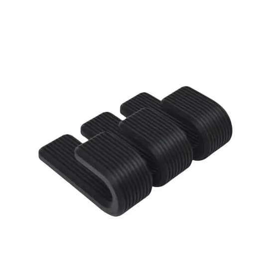 Kit 3 Ganchos com listras Adesivos de Parede com Fita Dupla Face 3M para Toalhas Banheiro Cozinha Quarto