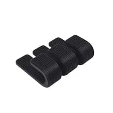 Kit 3 Ganchos com listras Adesivos de Parede com Fita Dupla Face 3M para Toalhas Banheiro Cozinha Quarto