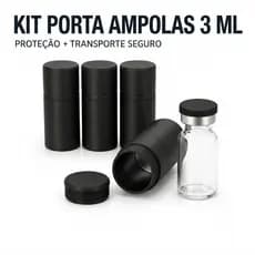 KIT 8 Porta Ampolas Anti Impacto