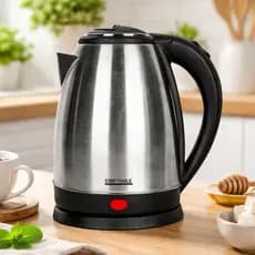 Chaleira Elétrica 2 Litros Inox 1500W Jarra elétrica bule com Tampa Desligamento Automático Café Chá Chimarrão