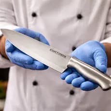 Faca Profissional do Chef Shine 33-cm em puro Aço Inox ,faca premium ,faca para presentear faca fina