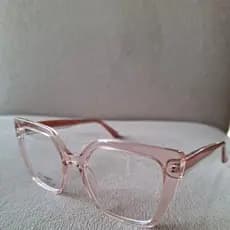 Armação para óculos de grau gatinha feminina transparente nude 100% nylon gatinho estilosa modelo AJ6637