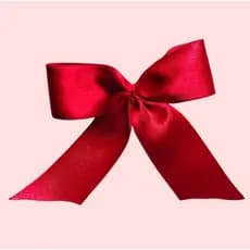 Laço de Cetim 6,5x6,5 cm – Pacote com 40 Unidades para Artesanato e Personalização