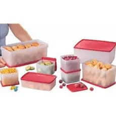 Tupperware para Freezer - Jeitoso, Espaçosa, Caixa Ideal e Mega Caixa