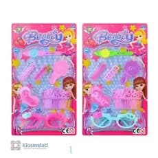 Conjunto De Acessórios De Brinquedo De Beleza Com Óculos