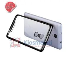 Capa Dura Brilhando Crom Xiaomi Redmi Note 3/Rígida iphone 5 Lista Clara Dourada