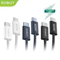 Cabo De Dados Tipo C Para De Carregamento Rápido Iphone/Samsung-Robô RCC60W