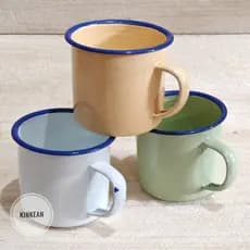 Caneca/Copo Simples Mini Esmalte Vintage 7cm-Nizen