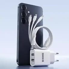 Cabo De Dados Multifuncional Usb 2.4A De Porta Dupla RSC08Y-Redskull