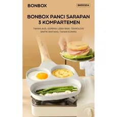 Frigideira Omlets De 3 Seções Bonbox BKE50204