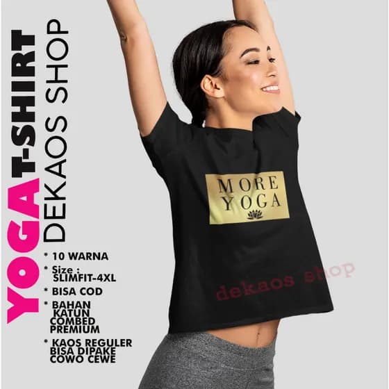 T-Shirt De Ioga Feminina/Roupas TOPS Camisetas Para Mulheres Ginástica Pilatos Aerobica ZUMBA DEKAOS SHOP Mais YOGA GOLD