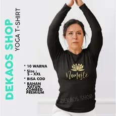 T-SHIRT De Ioga Feminina/Roupas De Manga Comprida/Ginástica/TOPS Exercício DEKAOS 1187LO
