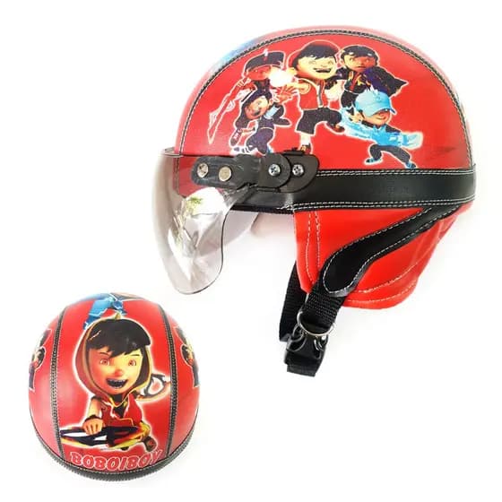 Capacete Boboiboy Retro Boys De Edição Limitada