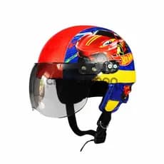 Capacete Especial Hotwheels Retrô Para Meninos