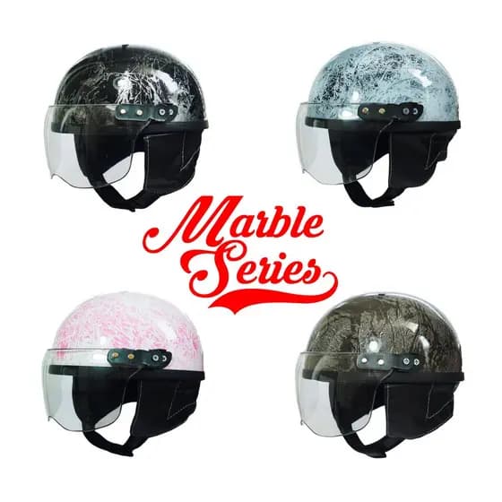 Capacete Infantil Retro Marble Series EXP