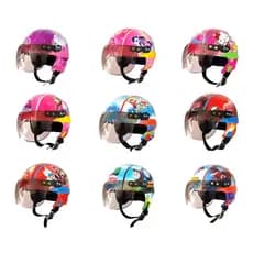 Série Especial Capacete Infantil De Personagem Retrô