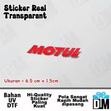 Motul Marca Adesivo Logotipo Japão Símbolo Ícone UV DTF Skate Placa Grande Pequeno Precisão Emblema Motor Carro