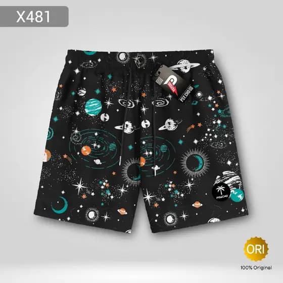 Shorts boxer KATUN Preto E Branco Fullprint | Cueca De Algodão-X481