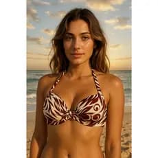 Biquini top bojo com sustentação, novas estampas, plus size, praia, piscina, academia, fitness