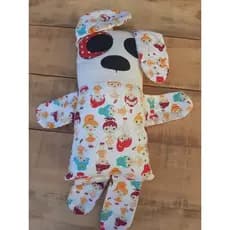 Naninha Cachorrinho Soninho Travesseiro Boneco Infantil Boneca Menina Menino Boneco Brinquedo em 3 Tamanhos P M e G