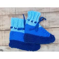 Sapato de Inverno de lã Sapatinho de lã para Dormir Pantufa Meia de Lã Produto Artesanal feito à mão
