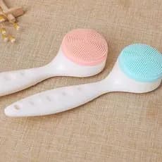 Escova de limpeza facial Escova de Limpeza de Pele Facial Cabo branco