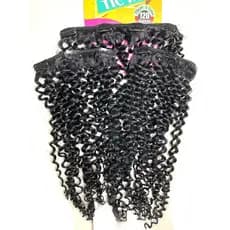 Tic Tac Cabelo Orgânico Bio 100% Fibra Cacheado 70 Cm 3 Telas 120 gramas