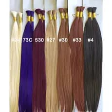 Cabelo Orgânico Liso 70cm Solto fio a fio Solto 160 G/pacote Mega hair Valor Promoção