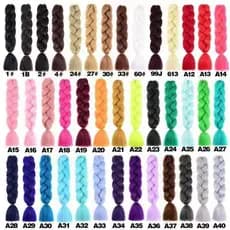 Cabelo Jumbo Para Tranças Várias Cores Super Jumbo Box braid