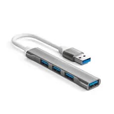 Hub Usb 4 Portas 3.0 HUB5-3 Prata/Branco