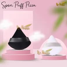Pizza Esponja Puff Triângulo Maquiagem Em Pó