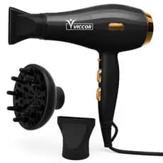 Secador de Cabelo 5000W Profissional 110V e 220V Com Difusor Secagem Rápida