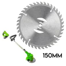 Lamina de Cortador de Grama Disco Para Roçadeira 150mm Em Aço PREMIUM