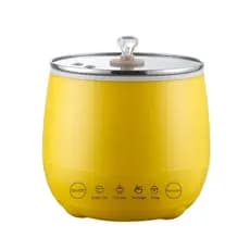 Panela Elétrica de Arroz 350W 1,8 Litros Cerâmica 110V / 220V Tampa de Vidro