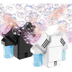 Maquina Bolha de Sabão para festas infantis crianças brincadeiras Two Head