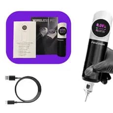 Maquina de Tatuagem Pen Bateria Wireless Poseidon Evo new Gerenation 12000RPM